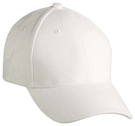 White Baseball Cap (Blank) pack of 24