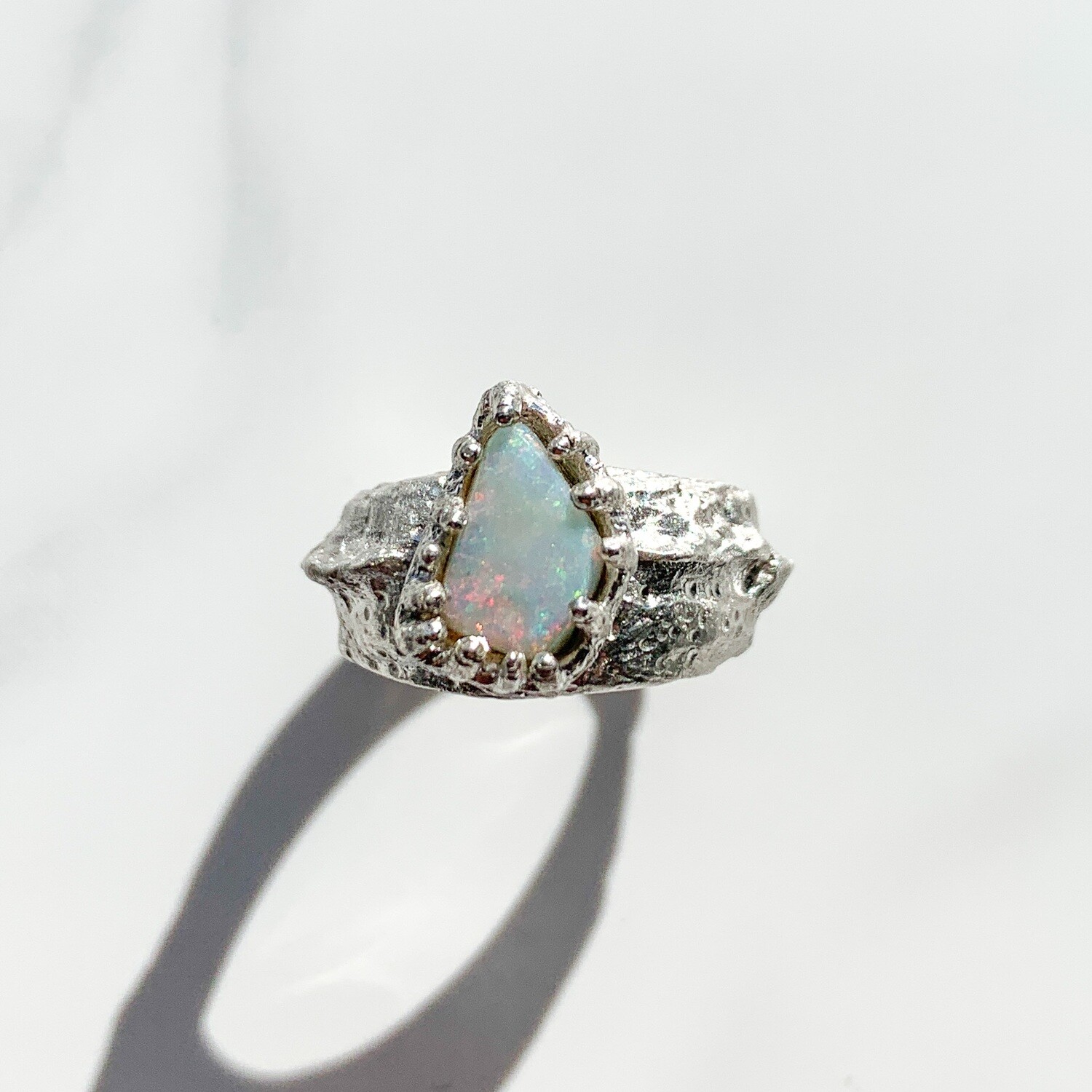 Sugarloaf Rock Opal Ring