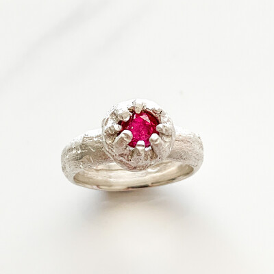 Jewel Ring with Ruby