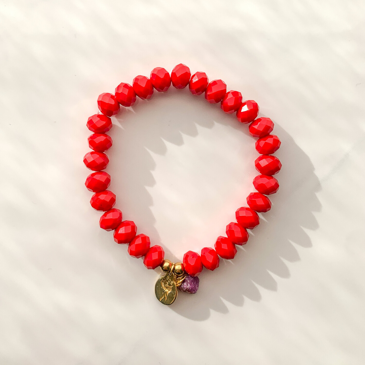 Charity Bracelet in Big Apple Red