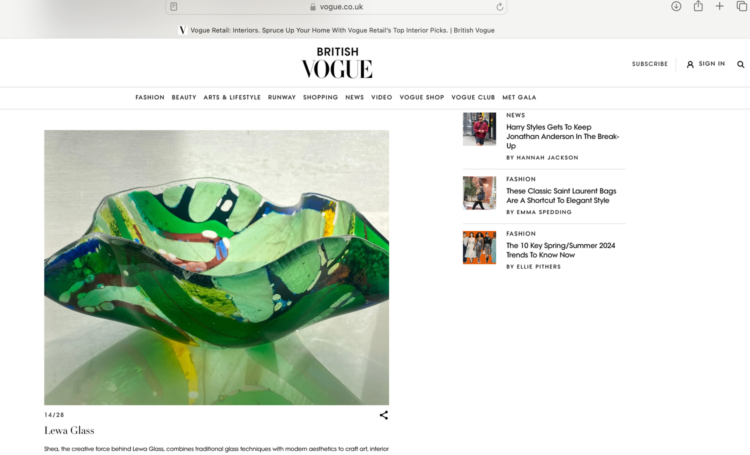 British Vogue - June Issue 2024