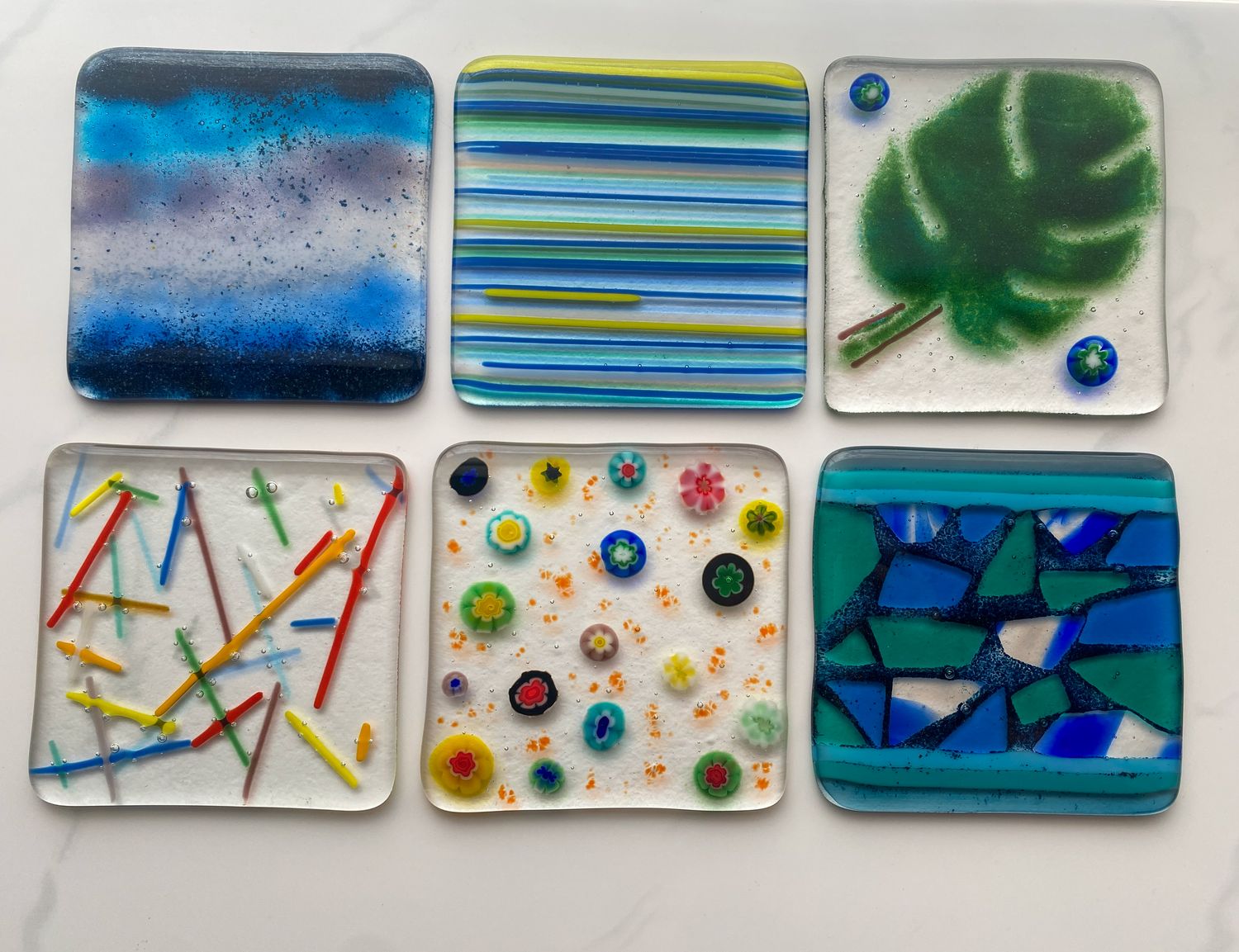 Glass Fusing COASTERS Workshop