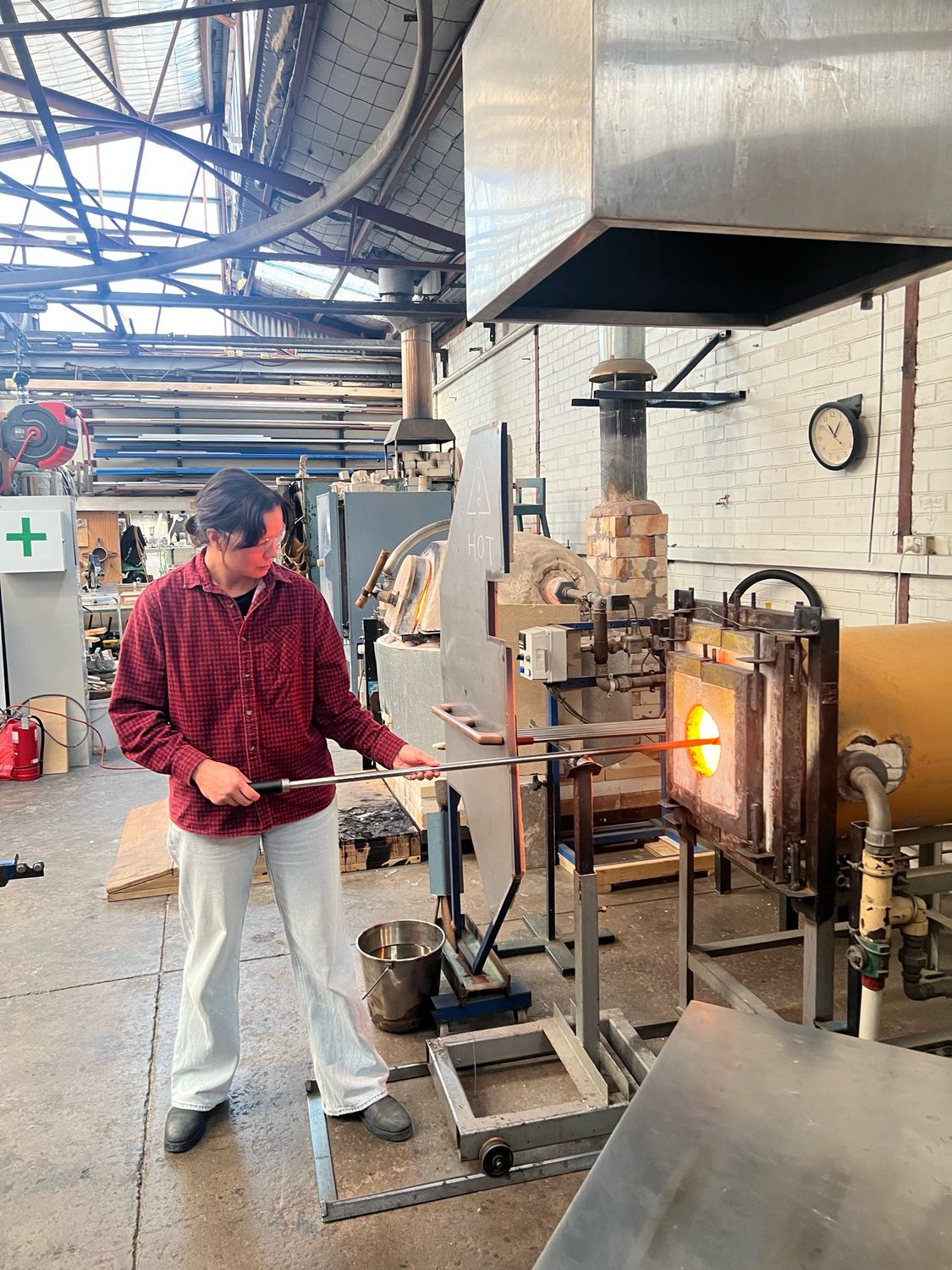 Glass Blowing With Ruth Allen’s Team