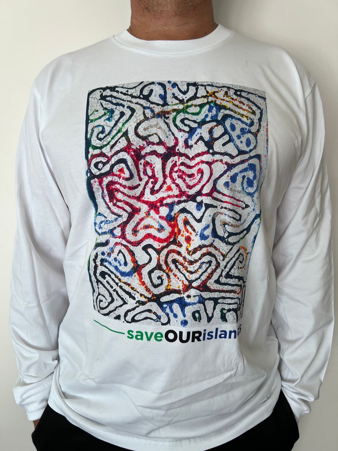 "Save Our Islands" Long Sleeve Tee