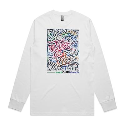 "Save Our Islands" Long Sleeve Tee