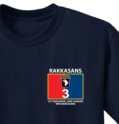 1-33 CAV "Men of War" Battalion Shirt