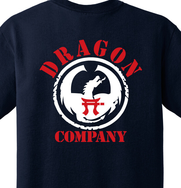 1-187th D CO "Dragon" Shirt
