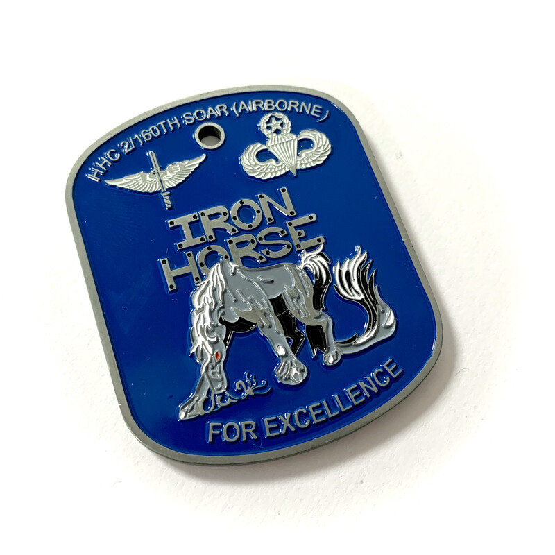 "Iron Horse" 2/160th SOAR(Abn) Coin