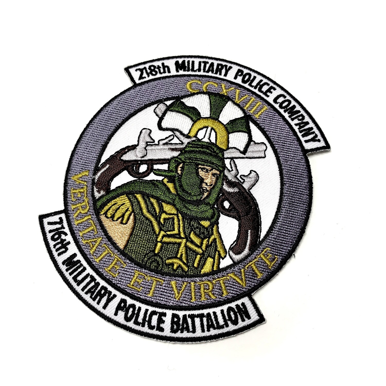 218th Military Police Company Patch