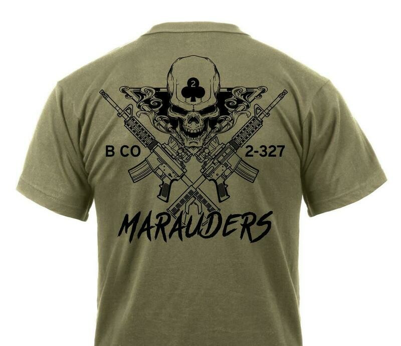 1st Platoon &quot;Marauders&quot; 2-327th Shirt