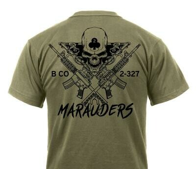 1st Platoon "Marauders" 2-327th Shirt
