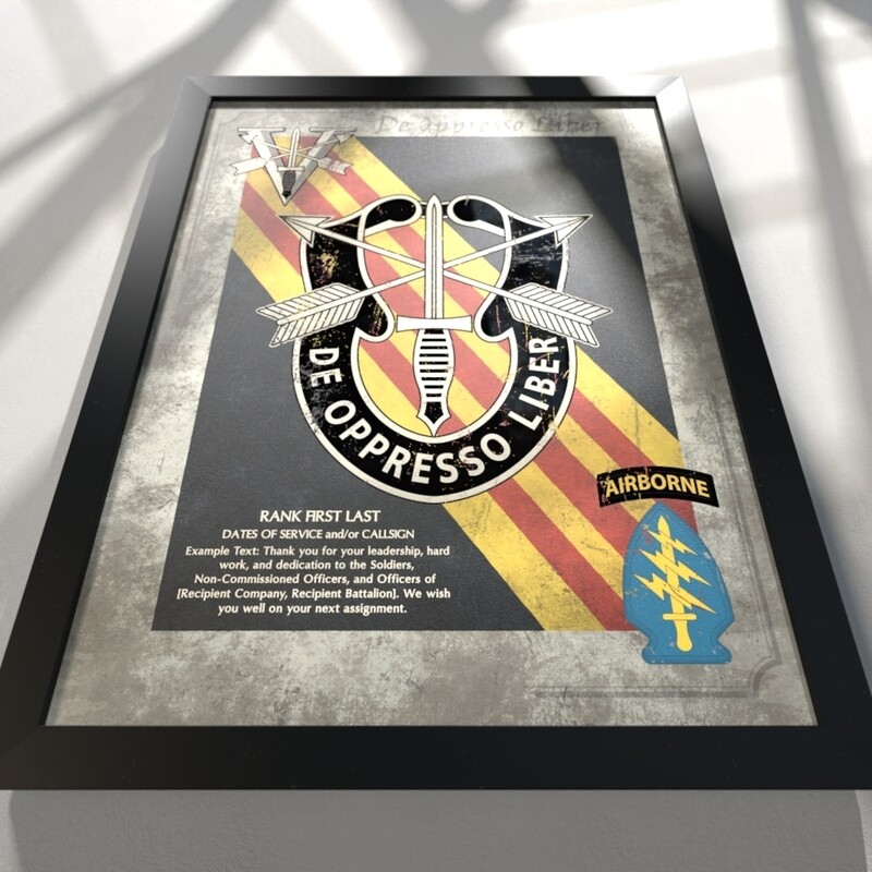 5th Group Plaque (Flash) - 20.5&quot;x16.5&quot;