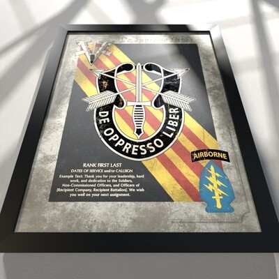 5th Group Plaque (Flash) - 20.5&quot;x16.5&quot;