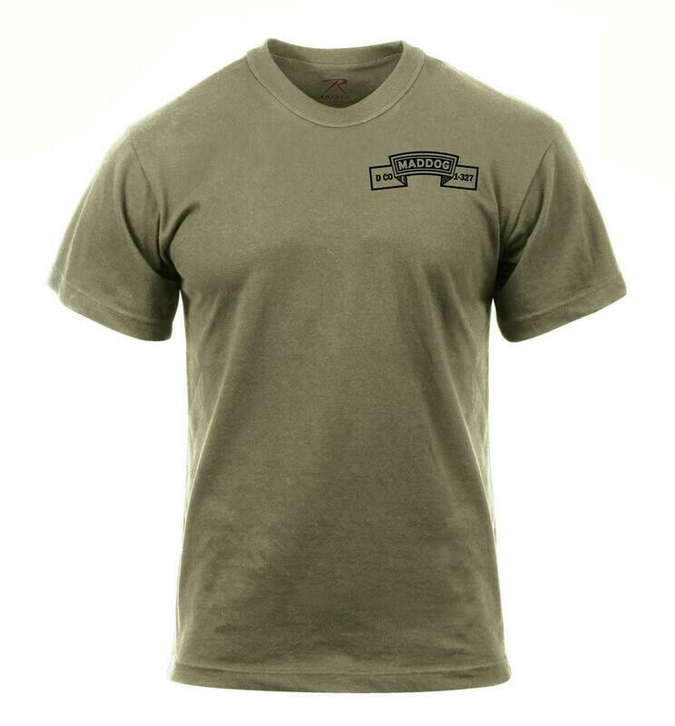 Savage Platoon Maddog Co. 1-327th IN Shirt