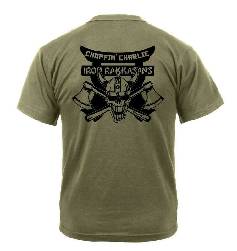 "Choppin' Charlie" 3-187th Coyote Shirt