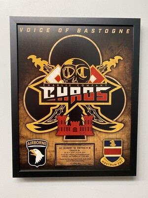 Chaos Company 326 BEB Wood Plaque - 20.5"x16.5"