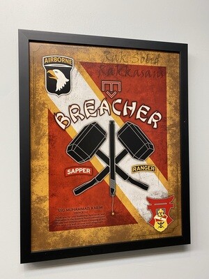 Breacher 21 BEB Plaque - 20.5"x16.5"
