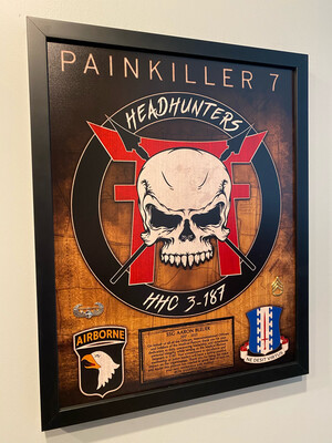 Headhunter 3-187 Plaque - 20.5&quot;x16.5&quot;