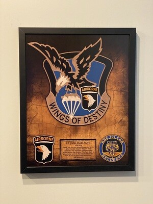 HHC &quot;Hellcats&quot; 101 CAB Wood Plaque - 16.5&quot;x20.5&quot;