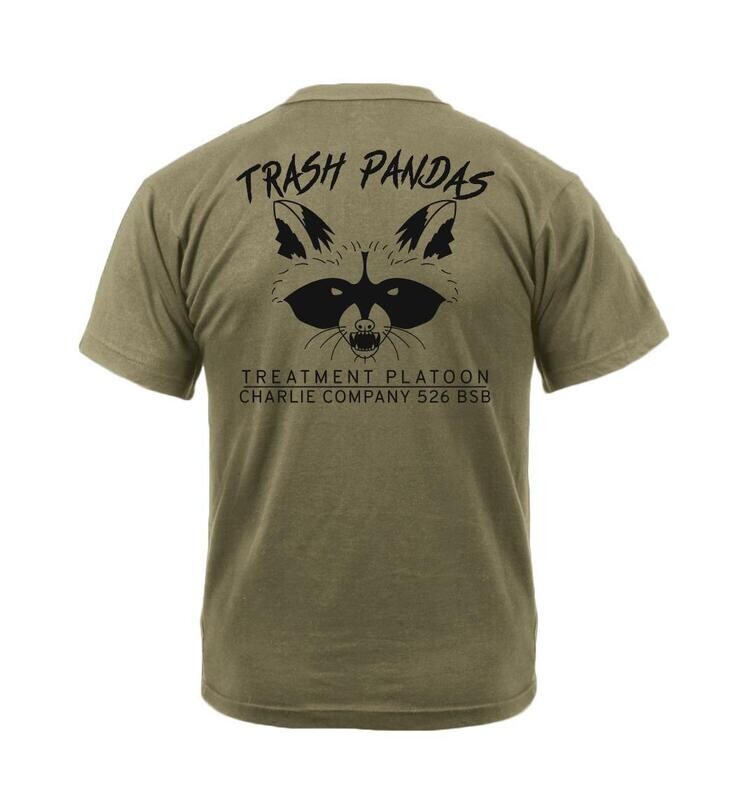 TXT PLT "Trash Pandas" C Co 526 BSB Shirt