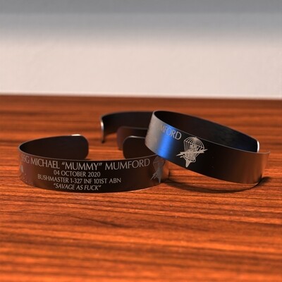 Michael “Mummy” Mumford Memorial Bracelet Michael “Mummy” Mumford Memorial Bracelet