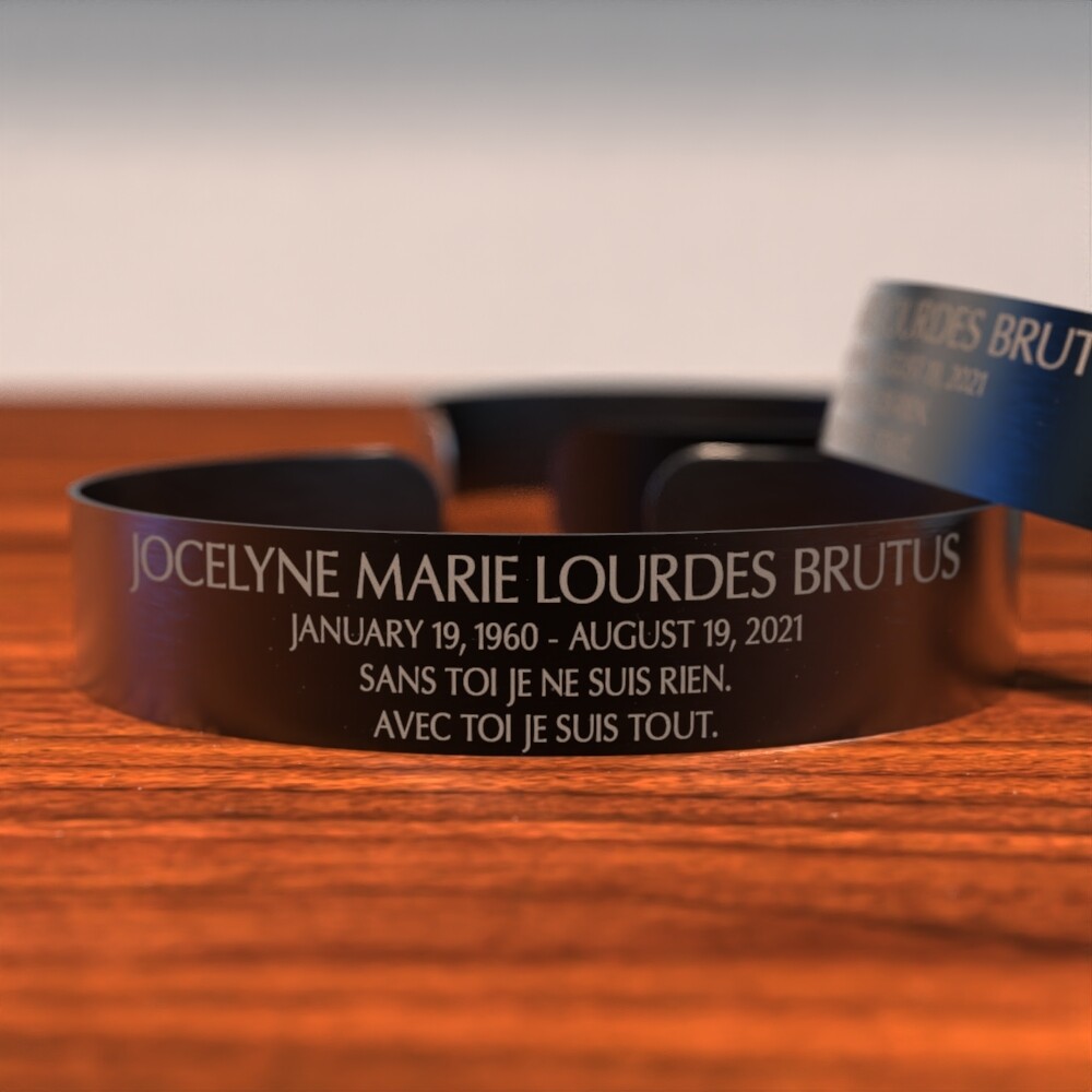 Jocelyne Marie Lourdes Brutus Memorial Bracelet