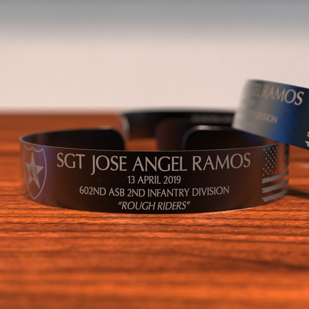 SGT Jose Angel Ramos Memorial Bracelet