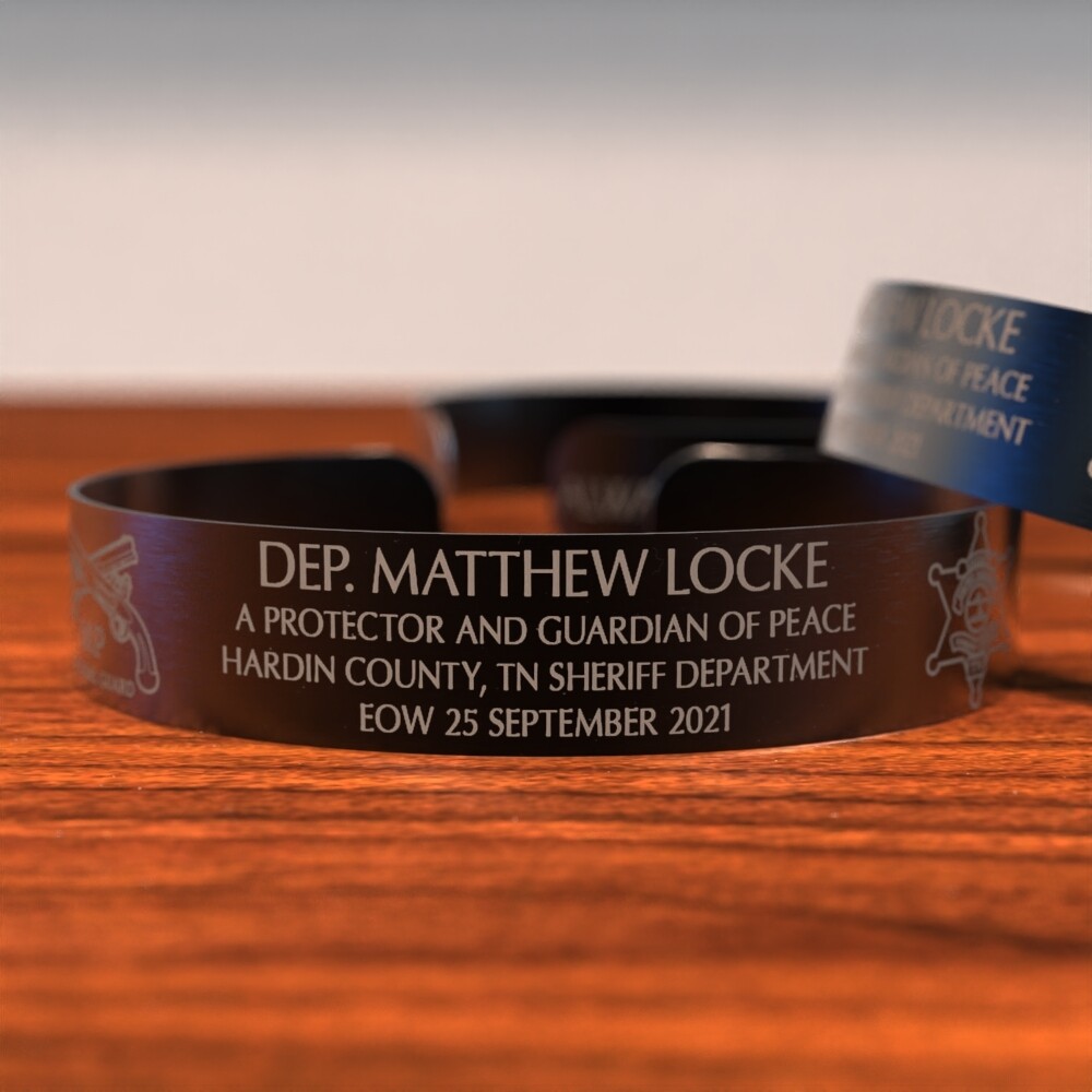 Deputy Matthew Locke Memorial Bracelet