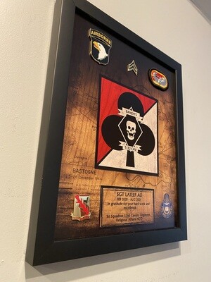 1-32 CAV "Bandits" Wood Plaque 12.5"x10.5"