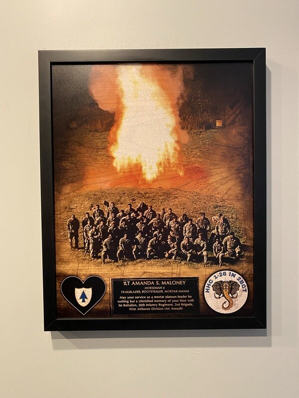 HHC 1-26 IN Wood Photo Plaque - 20.5&quot;x16.5&quot;