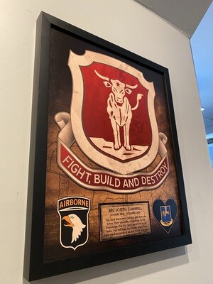 39 BEB Wood Plaque - 20.5"x16.5"