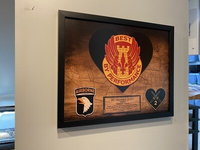 526 BSB Wood Plaque - 20.5"x16.5"