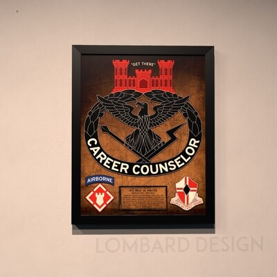 92nd Engineer Battalion Plaque - 20.5"x16.5"