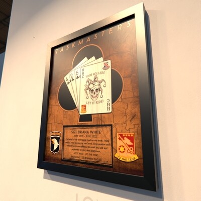 HHC "High Rollers" 426 BSB Wood Plaque - 12.5"x10.5"