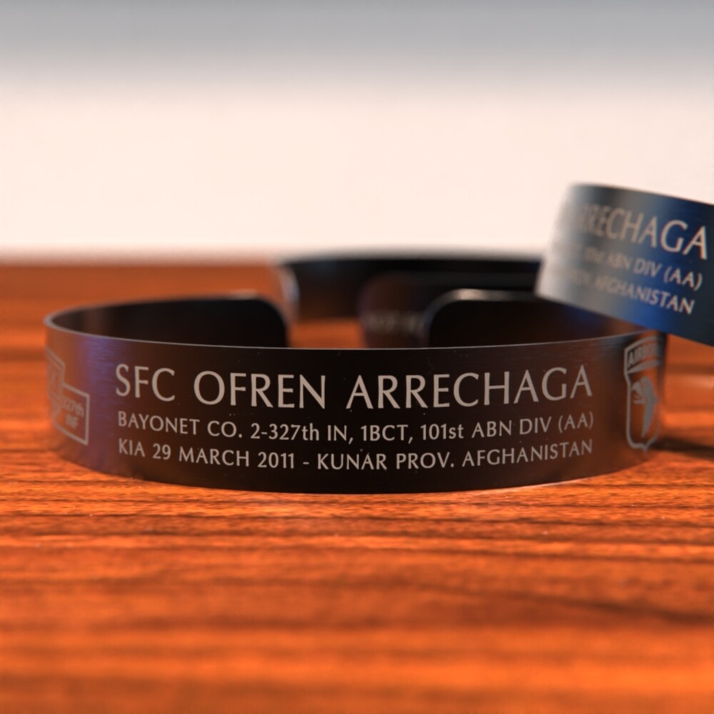 SFC Ofren Arrechaga Memorial Bracelet