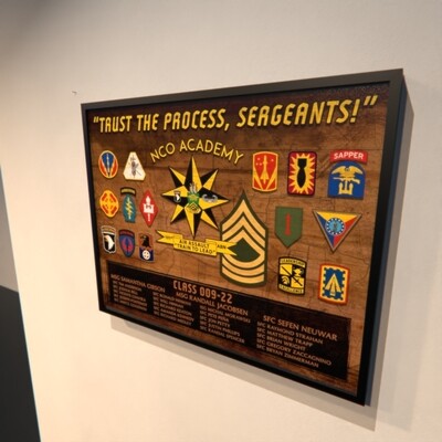 NCOA Class Wood Plaque - 16.5"x20.5"