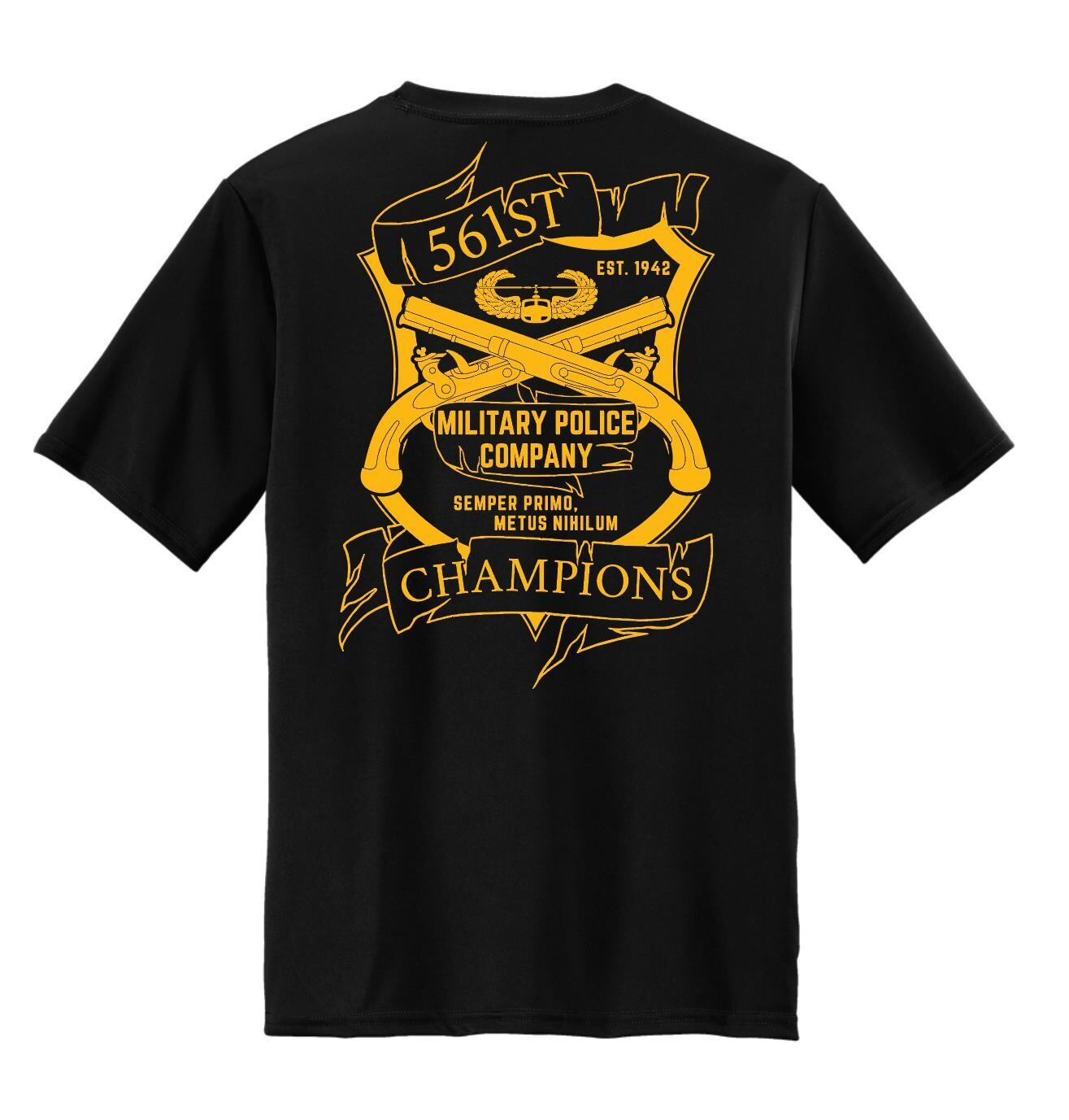561st MP Co. Champions Shirt