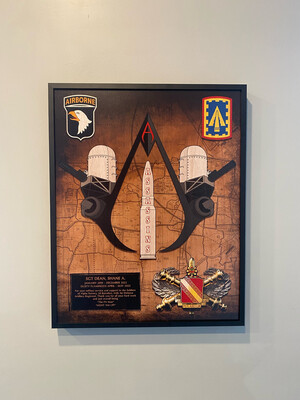 A Co &quot;Assassins&quot; 2-44 ADA Wood Plaque - 16.5&quot;x20.5&quot;