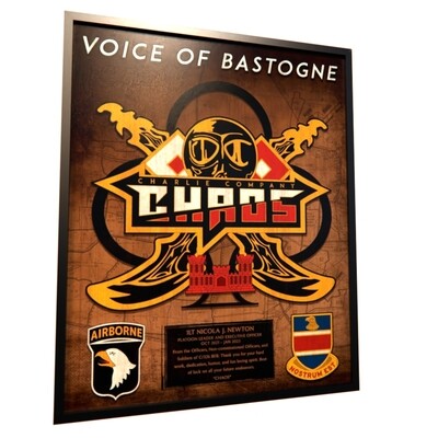 Fort Campbell Plaques: Finished in 1-2 Days!