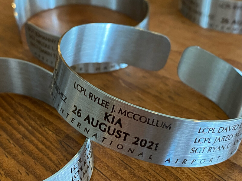 Stainless Steel 13 Hero Memorial Bracelet - 7/26/2021