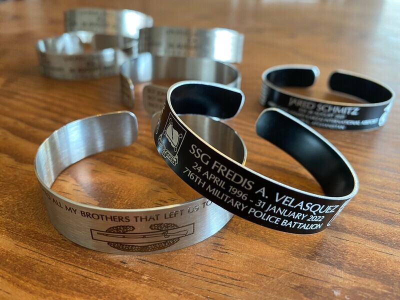 Us army memorial bracelets sale
