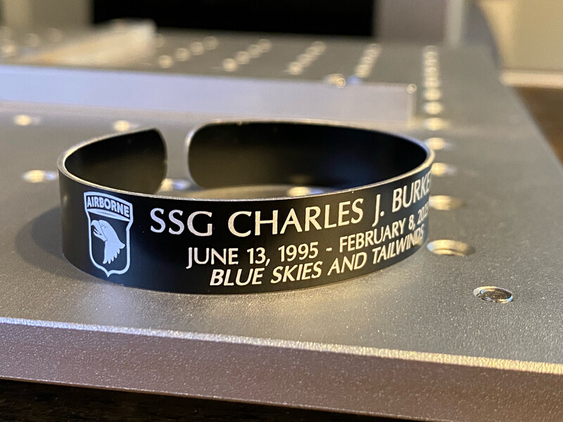 Charles J. Burkett Memorial Bracelet