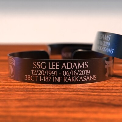 Lee Adams Memorial Bracelet