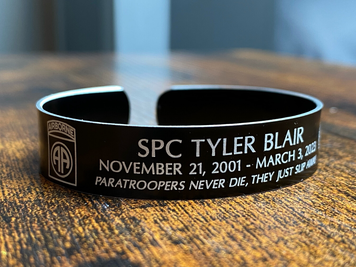 SPC Tyler Blair Memorial Bracelet