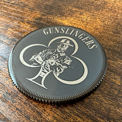 G FSC "Gunslingers" 1-327th IN Coin