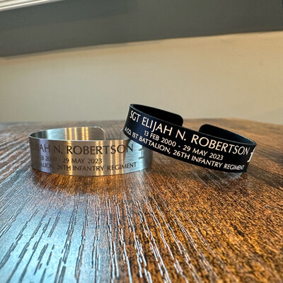 Elijah N. Robertson Memorial Bracelet