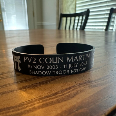 Colin Martin Memorial Bracelet