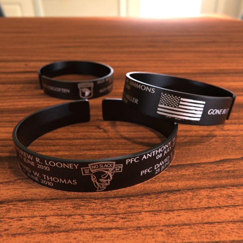 Looney, Simmons, Thomas, and Miller Memorial Bracelet