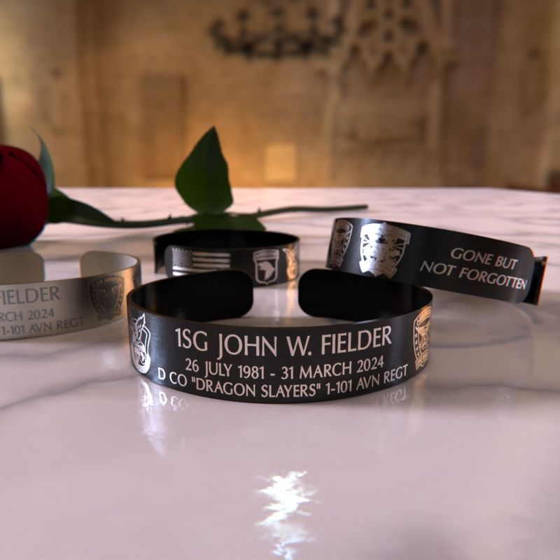 John Fielder Memorial Bracelet