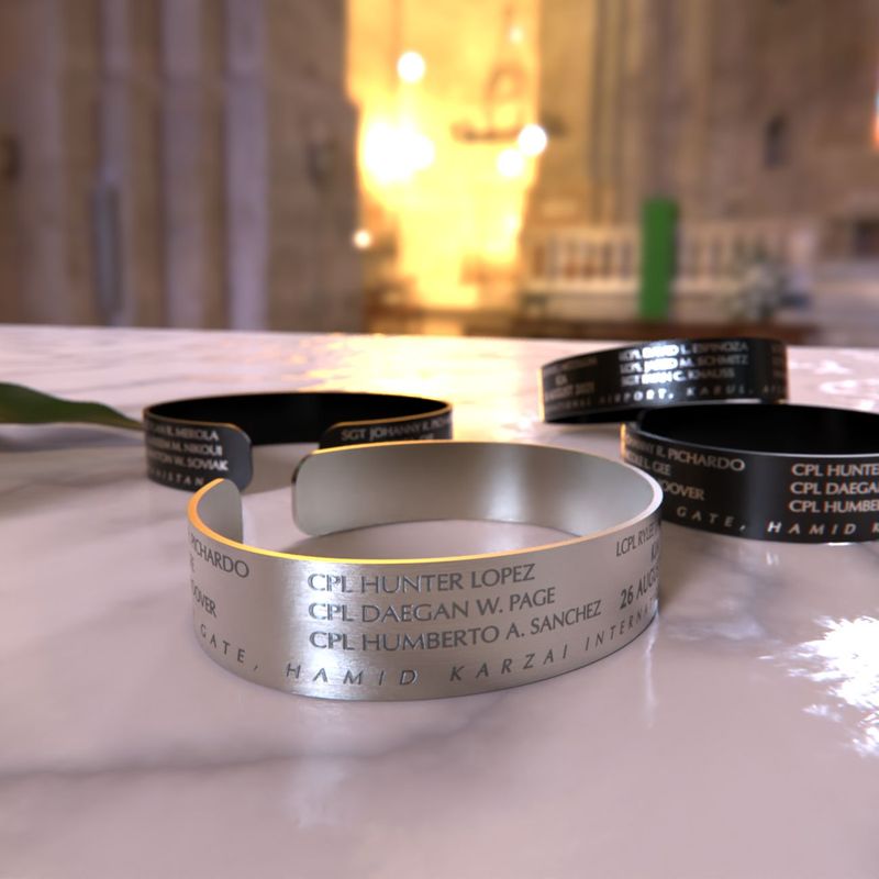 13 Hero Memorial Bracelet - KIA 26 August 2021